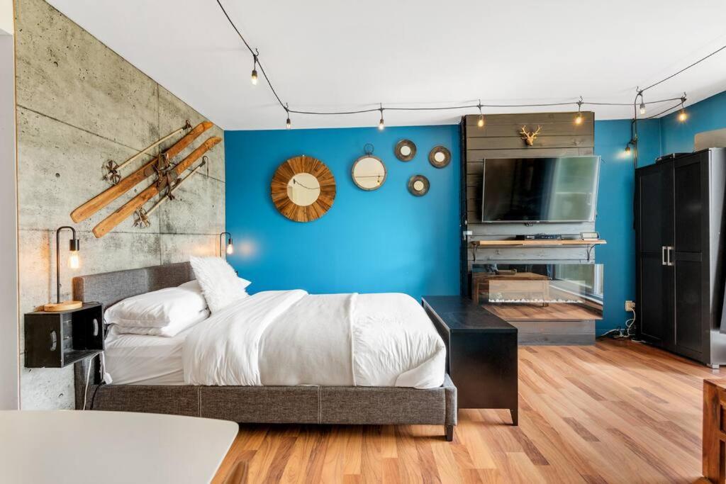 Appartement Initial / Loft de la montagne / MSA à Saint-Ferréol-les-Neiges Extérieur photo
