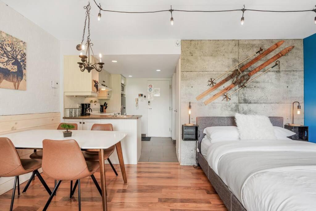 Appartement Initial / Loft de la montagne / MSA à Saint-Ferréol-les-Neiges Extérieur photo