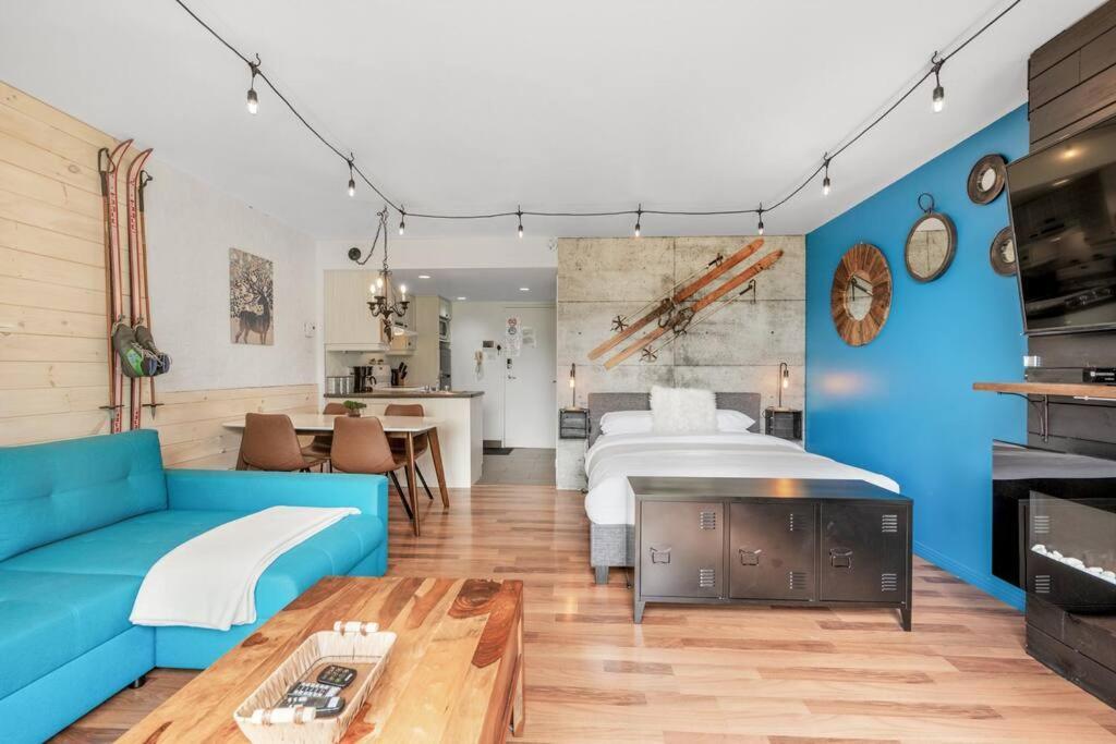 Appartement Initial / Loft de la montagne / MSA à Saint-Ferréol-les-Neiges Extérieur photo
