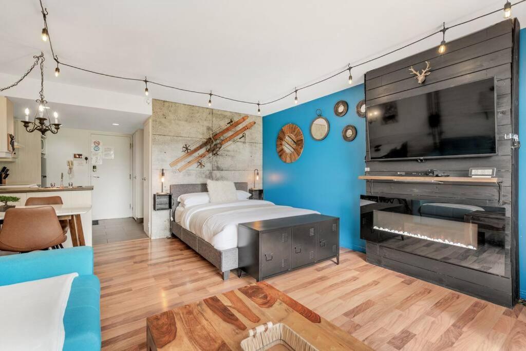 Appartement Initial / Loft de la montagne / MSA à Saint-Ferréol-les-Neiges Extérieur photo